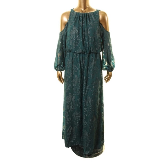 Rugby Ralph Lauren Dresses & Skirts - Ralph Lauren green Cold Shoulder Maxi Dress
